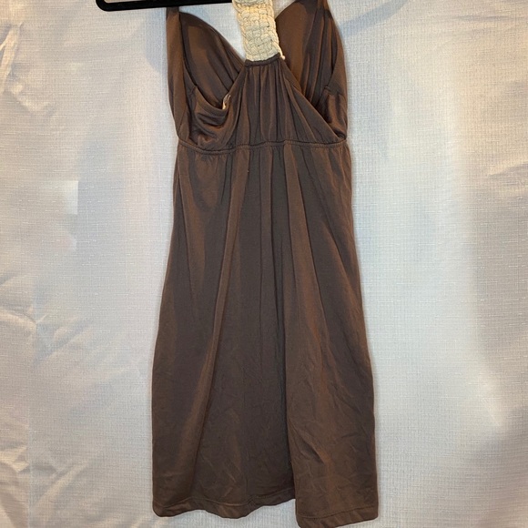 Brown Rope Mini Dress - Picture 2 of 2